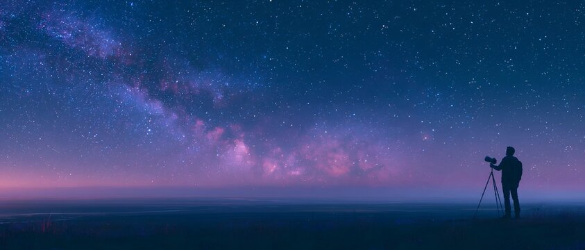 Lone silhouette, captured in quiet mystery. 64k 8k widescreen, HDR,