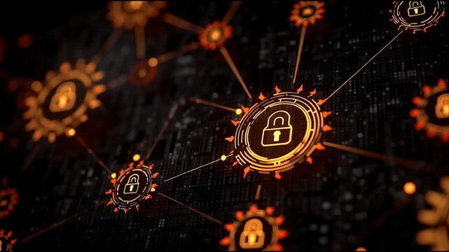 cloud computing technology cyber security , innovative Smart city and graphs with statistics to analyze business potential and predict future developments in company growth. 