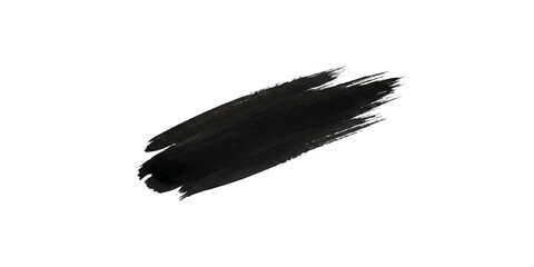 A bold black brush stroke with a textured, dynamic appearance, suggesting creativity and artistic expression. © Black Art