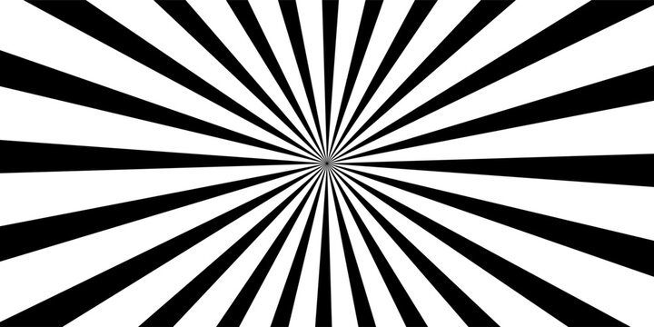 Manga comic background with speed action effect. Vector radial line frame cartoon pattern anime explosion  black line comic book action. Vector eps 10