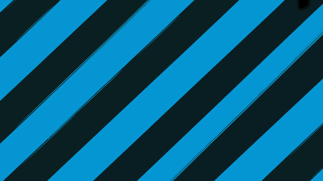 Diagonal striped pattern featuring alternating bands of cyan and black a vibrant geometric design stripes lines angled parallel repetition abstract