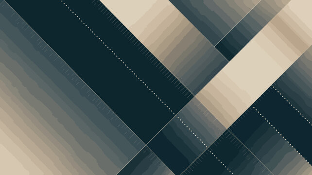 Abstract geometric pattern with overlapping rectangles and dotted lines a modern vector illustration rectangle shapes overlapped layers digital art graphic