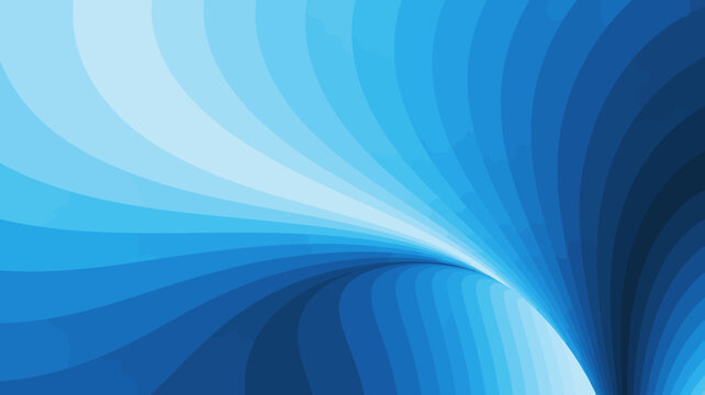 Abstract blue swirl pattern features flowing lines and gradients creating a dynamic visual composition curves gradient light cyan azure modern