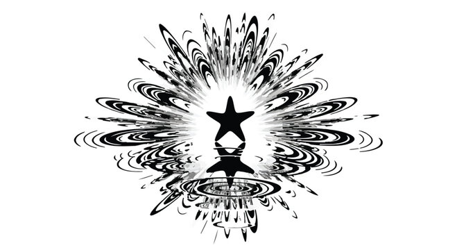 Intricate mandala design with central silhouette figure.