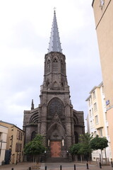 Obraz premium city of clemont-ferrand, auvergne, france