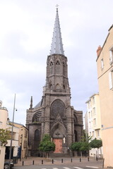 Obraz premium city of clermont-ferrand, auvergne, france