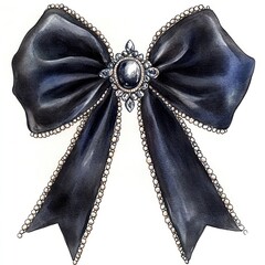 Obraz premium Bow illustration accessories accessory.