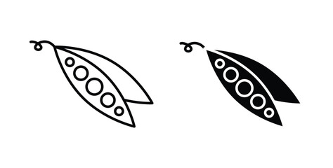 Obraz premium Peapod icon
