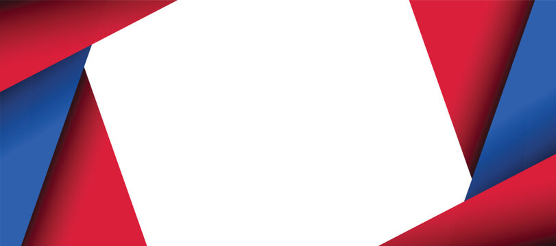 abstract red and blue object background with empty space design banner space illustration elegant for business EPS10