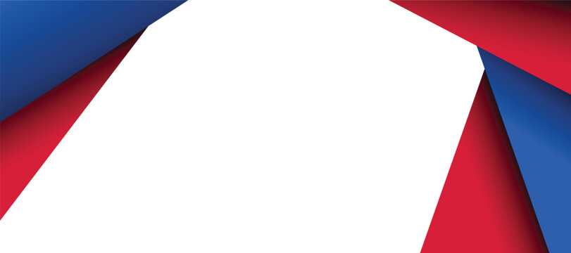 abstract red and blue object background with empty space design banner space illustration elegant for business EPS10