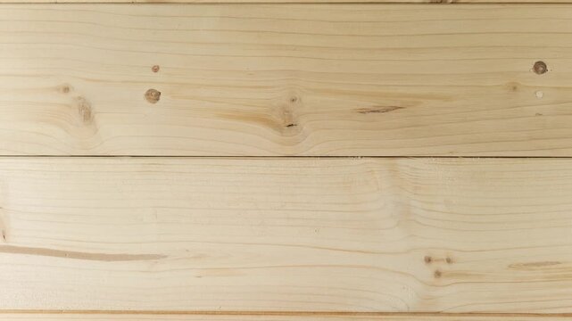 Natural pine wood plank texture background slowly moving