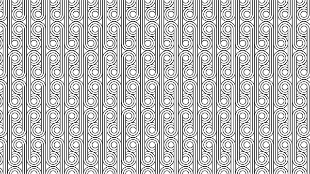Grey ornamental striped pattern background