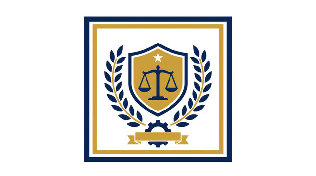 Law and justice emblem