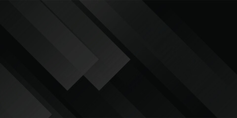 Obraz premium black abstract background with pattern and geometry