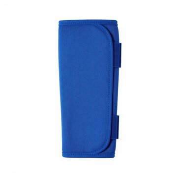 Blue orthopedic brace for posture correction and back support.
