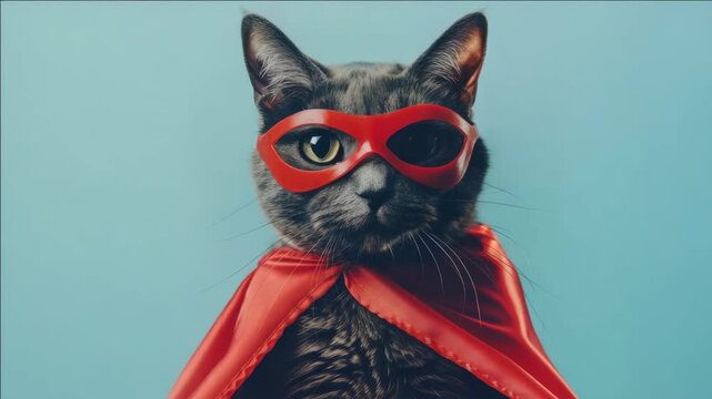 Superhero Cat
