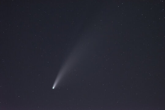 Comet Neowise dazzling the Northern night sky