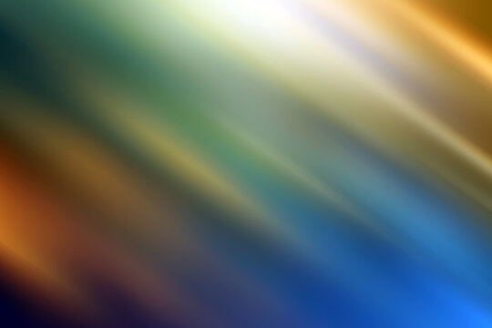 Abstract background in green, blue and orange colors
