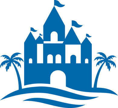 Castle on Tropical Island.eps