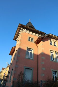 Historical Building with Tower Against Blue Sky