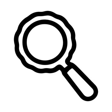 PNG Minimal magnifying glass icon