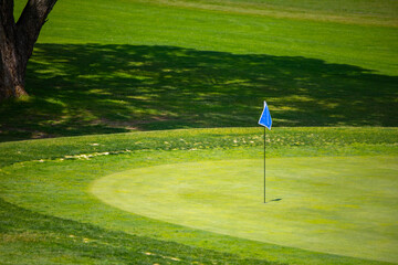 Obraz premium Scenic holes at Wytheville Golf Club