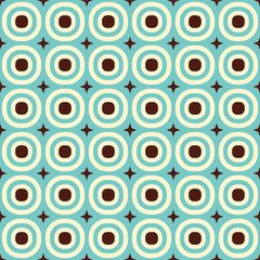 Fototapeta premium abstract retro geometric seamless pattern tile wallpaper 