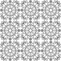 Fototapeta premium abstract seamless pattern tile wallpaper background decorative
