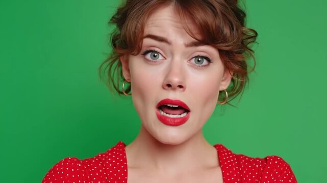 Female rolling her eyes in exasperation at a boring conversation