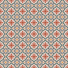 Fototapeta premium abstract seamless tile pattern wallpaper background
