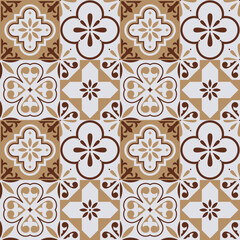 Fototapeta premium abstract seamless tile pattern wallpaper background