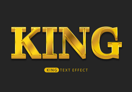 King Text Effect