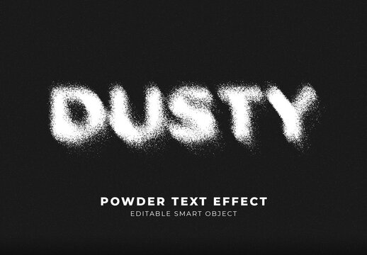 Powder Text Effect