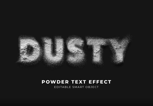 Powder Text Effect