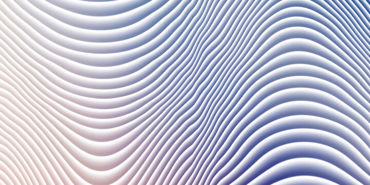 Abstract background with wavy flowing parallel lines abstract background