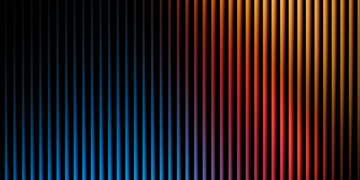 Vertical striped abstract background with blue and gold gradient glow, abstract