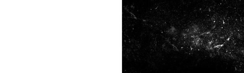 Transparent background with a white nebula cloud and cosmic stardust effect. This mystical space texture is perfect for futuristic digital backgrounds. © DigiArt Resource