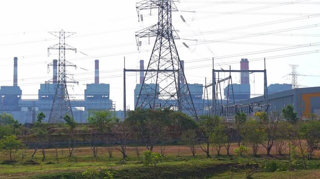 Mae Moh Power Plant, a lignite coal-fired power plant