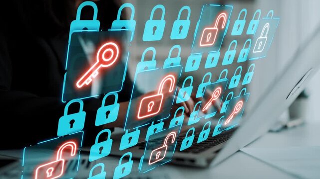 Digital Security Concept with Locks and Keys Representing Data Protection and Cybersecurity Measures for Safe Online Transactions. Entropy.