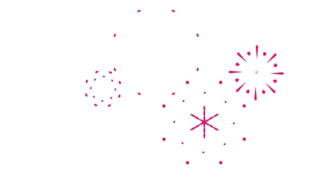 Animation of Red Circle line Burst Motion Graphics in After Effects pop up, line, shiny, blast, Circle bursting 4K on white background. Circles blast fireworks explosion blast line shape