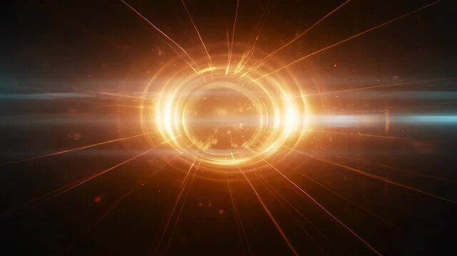 Orange fire light smoke texture with glowing circular abstract ring dark background, radiant line and warm flare, orange fire light texture smoke glow abstract dark background, SEO friendly