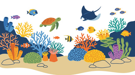Marine Ecosystem Coral Reef Biodiversity © Bima