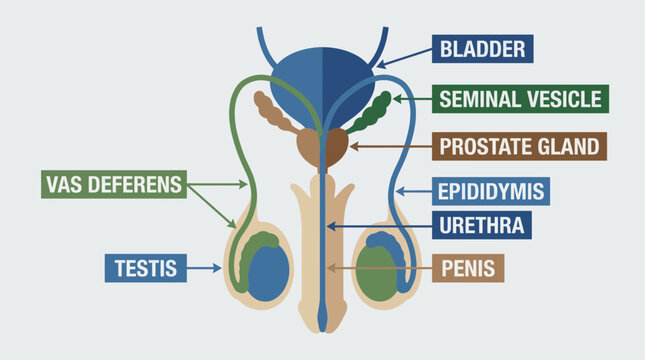 Reproductive System Male Anatomy Diagram