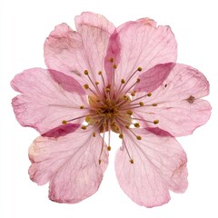 Fototapeta premium Delicate pink cherry blossom bloom.