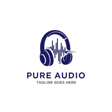 Professional audio brand identity perfect for recording studios, podcasts, and music producers seeking a modern look.
