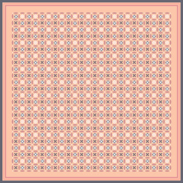 Heritage Geometric Ornamental Shawl Collection &ndash; Elegant Pattern Scarf