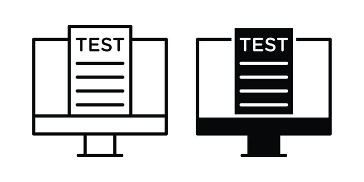 Online test icon