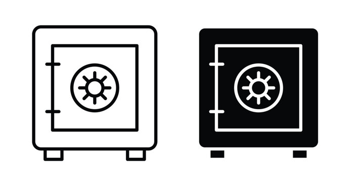 Secure vault icon