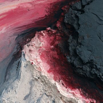 abstract texture of vibrant red and black hues