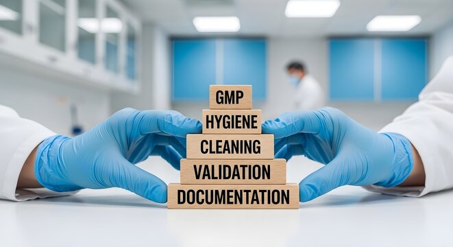 Validation of GMP Hygiene Cleaning Documentation in Laboratory Environment with Protective Gloves
